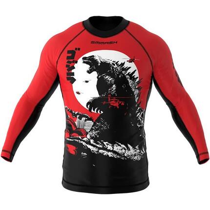 SMMASH Zilla rashguard à manches longues pour hommes