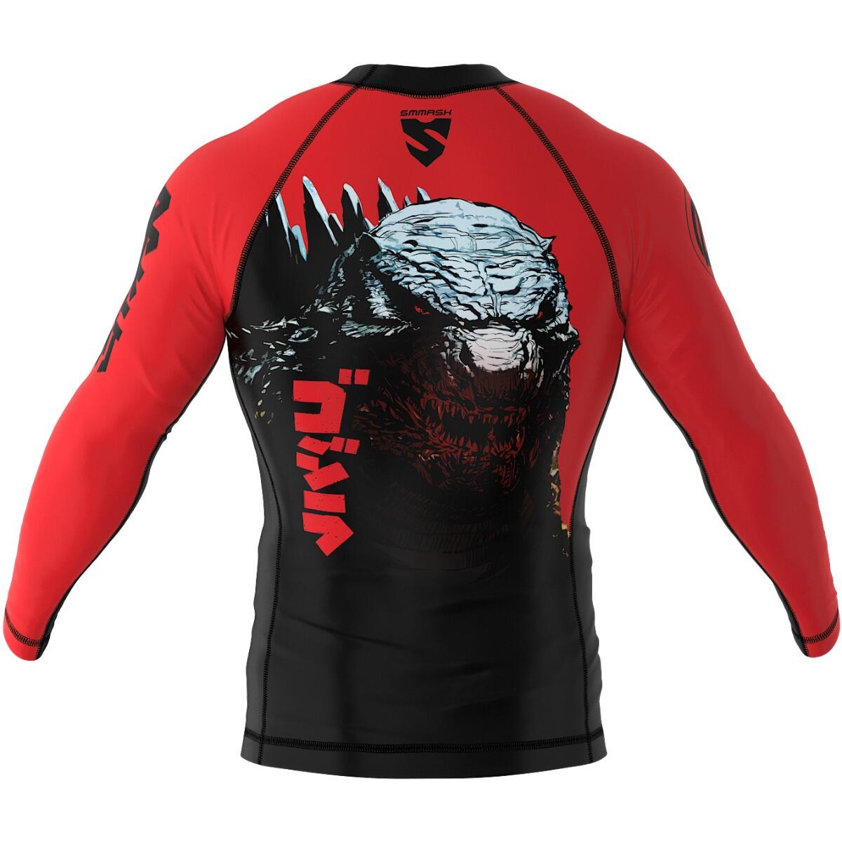 Rashguard de manga comprida masculino SMMASH Zilla 4/5