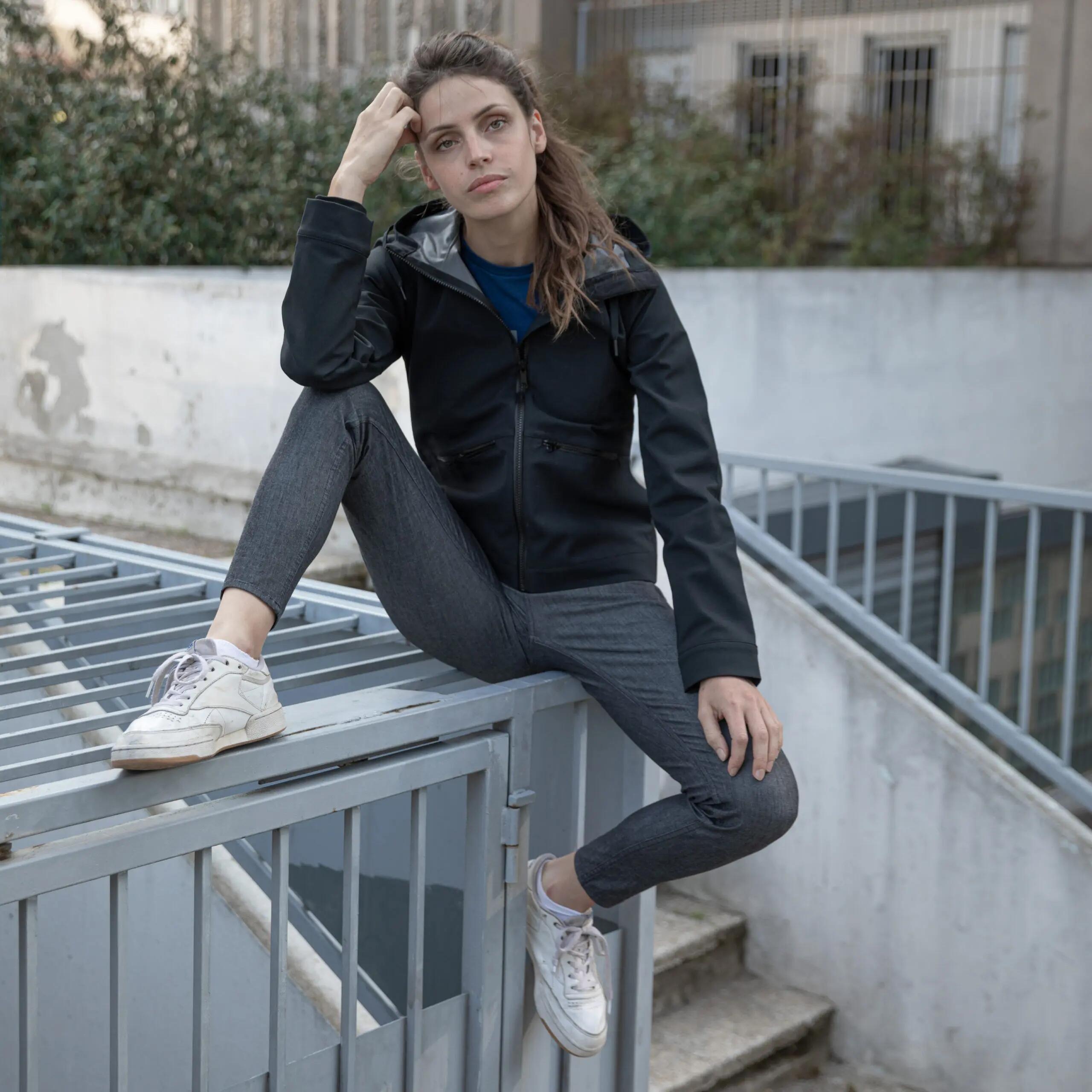 Skinny Jeans Frau Snap Climbing 4/5