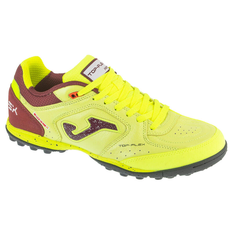 Ghete fotbal Joma TOP FLEX 2509 Fluor Yellow Purple Turf, 42.5