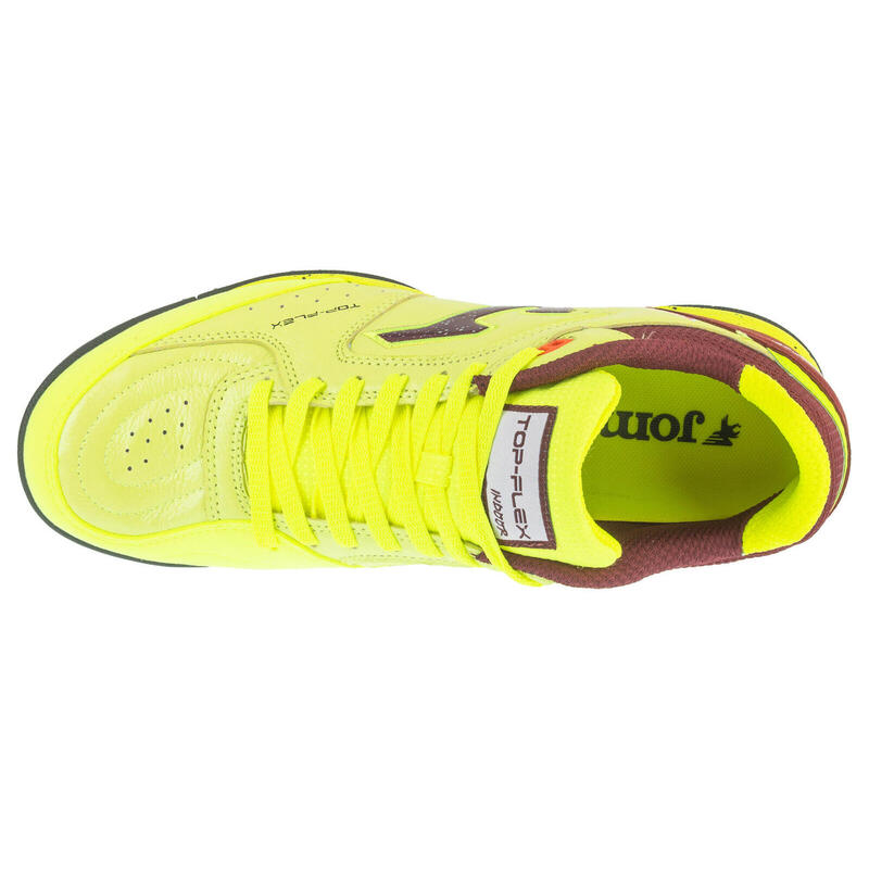 Ghete fotbal Joma TOP FLEX 2509 Fluor Yellow-Purple Turf, 44.5