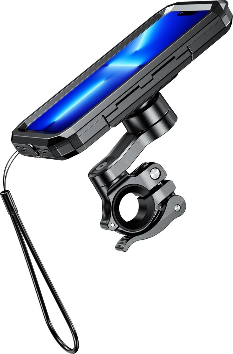 Uchwyt na telefon Waterflex z wodoodporną pokrywą do Aquabike 2/2