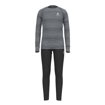 Y set long active warm eco set - no-index - 60066_black_grey_melange - kids -