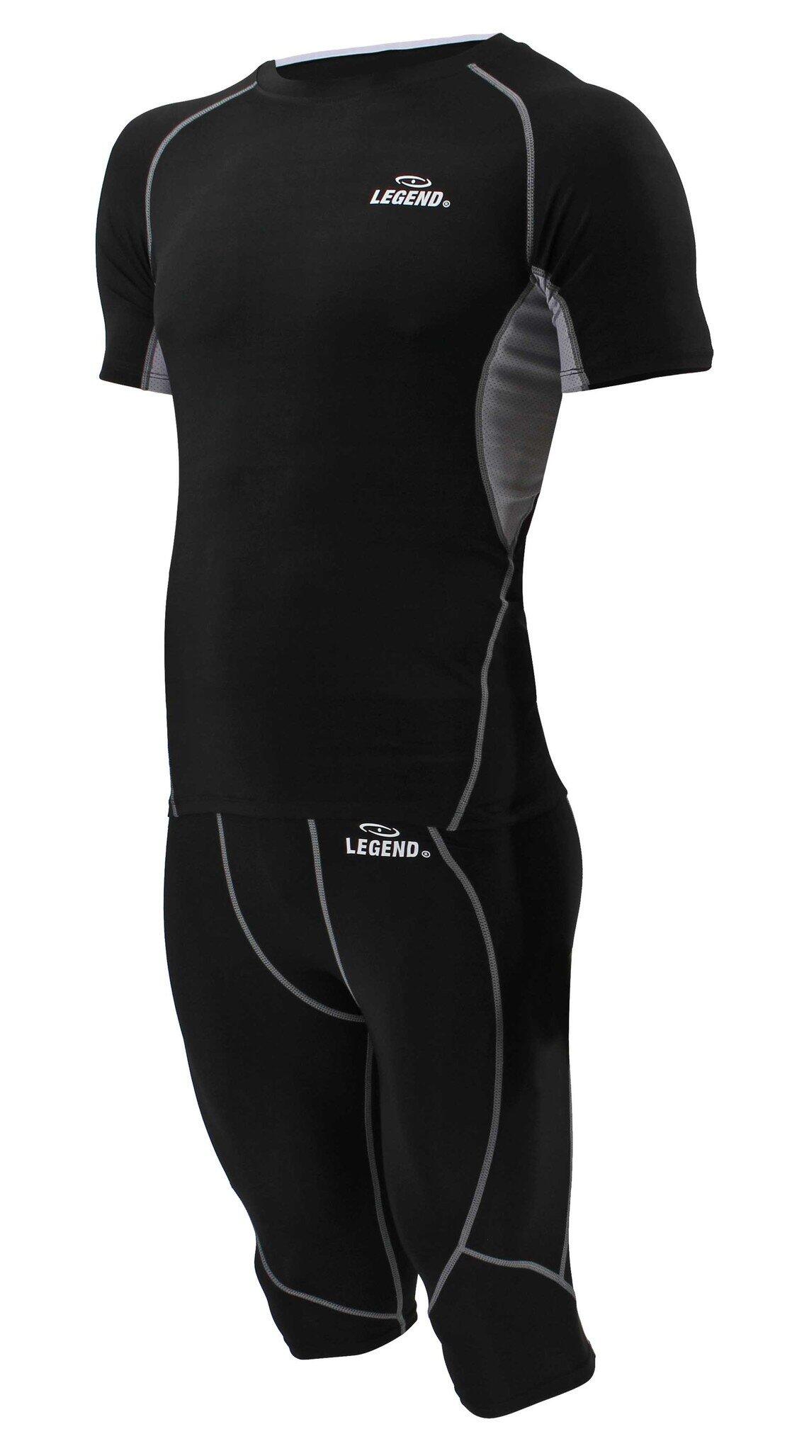 Fitness/MMA Shirt  DRY-FIT Black 3/5