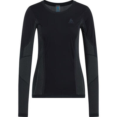 Odlo Damen Langarmshirt BL TOP crew neck l/s ZEROWEIGH 411471
