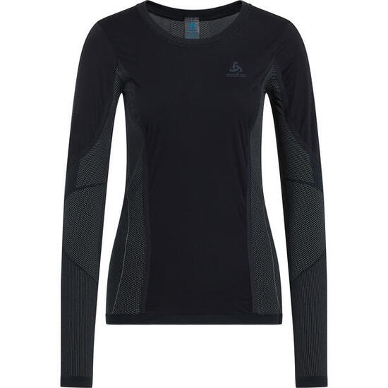 Odlo Damen Langarmshirt BL TOP crew neck l/s ZEROWEIGH 411471