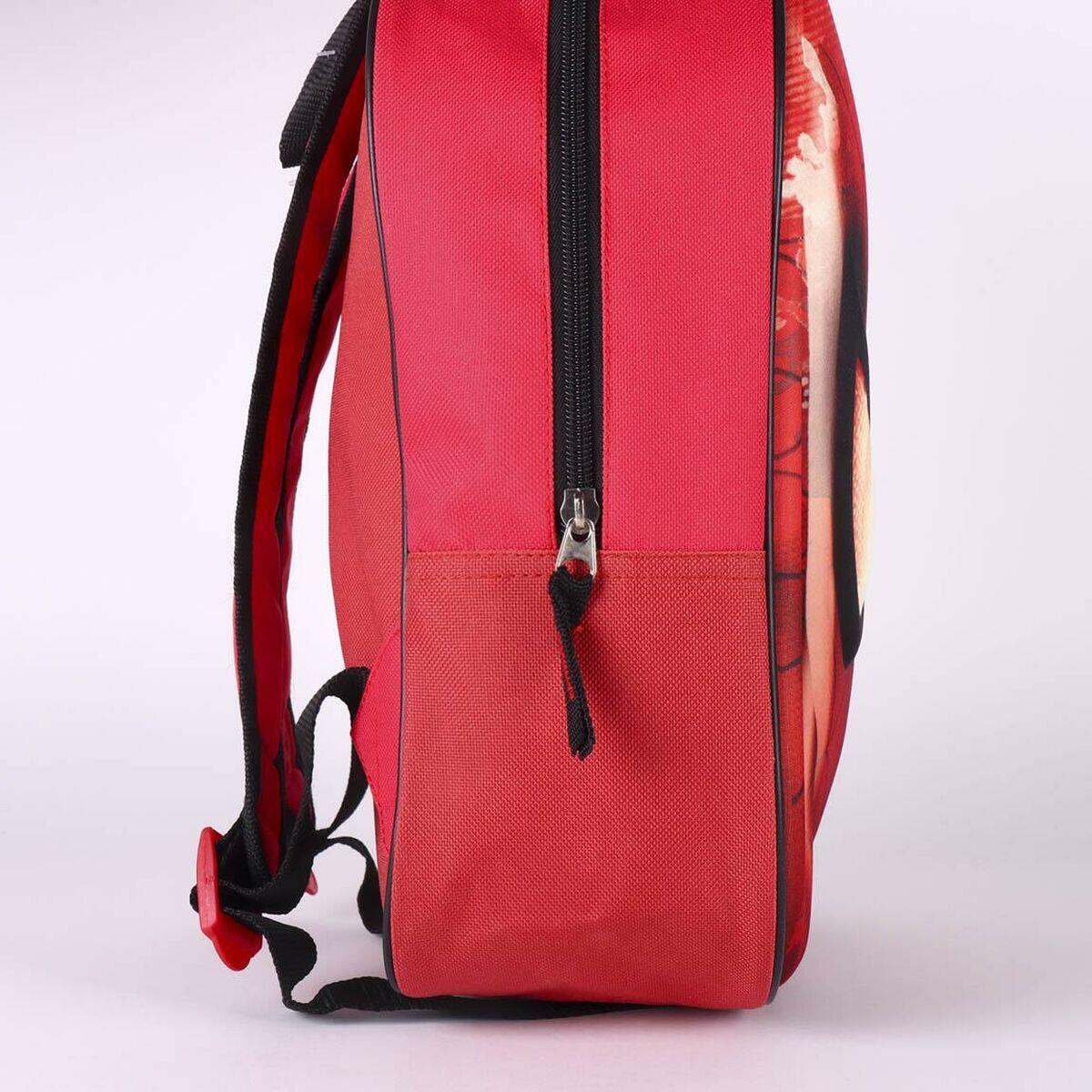 Mochila Escolar Rojo 5/5