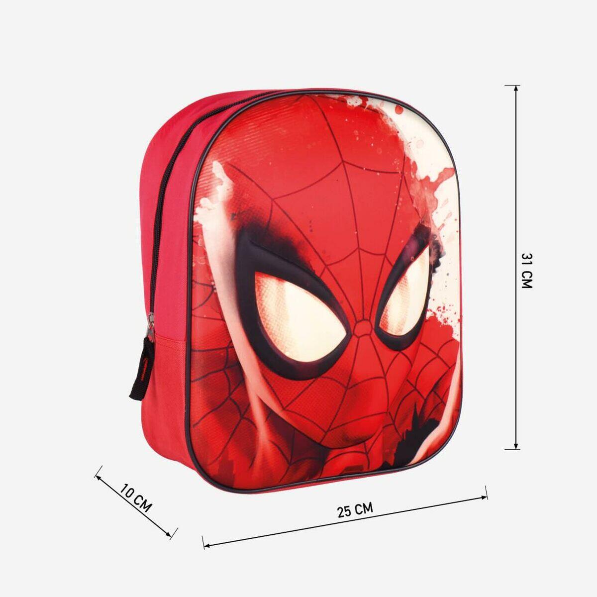 Mochila Escolar Rojo 4/5