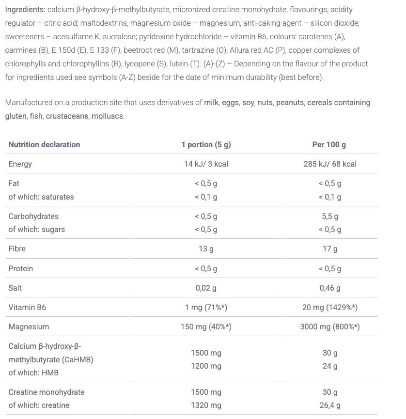 HMB - HMB Xplode Powder - Ananas 250g 3/3