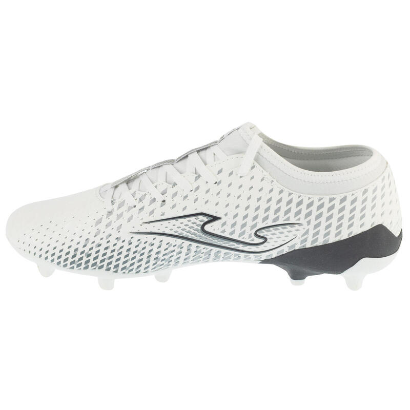 Ghete de fotbal bărbați Joma Gol FG alb/negru
