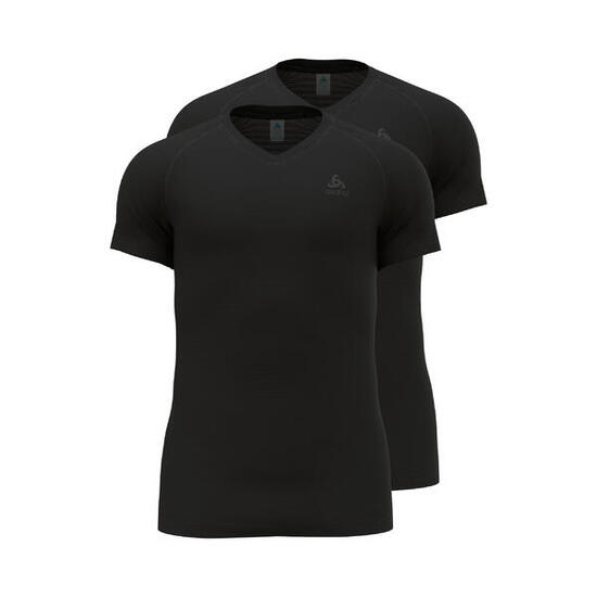 Odlo Herren T-Shirt BL Top V-Neck S/S Active Everyday Eco 2P 141342