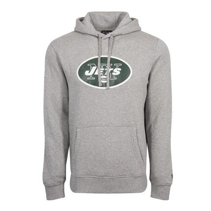 New Era Herren Hoodie NFL New York Jets Logo grau