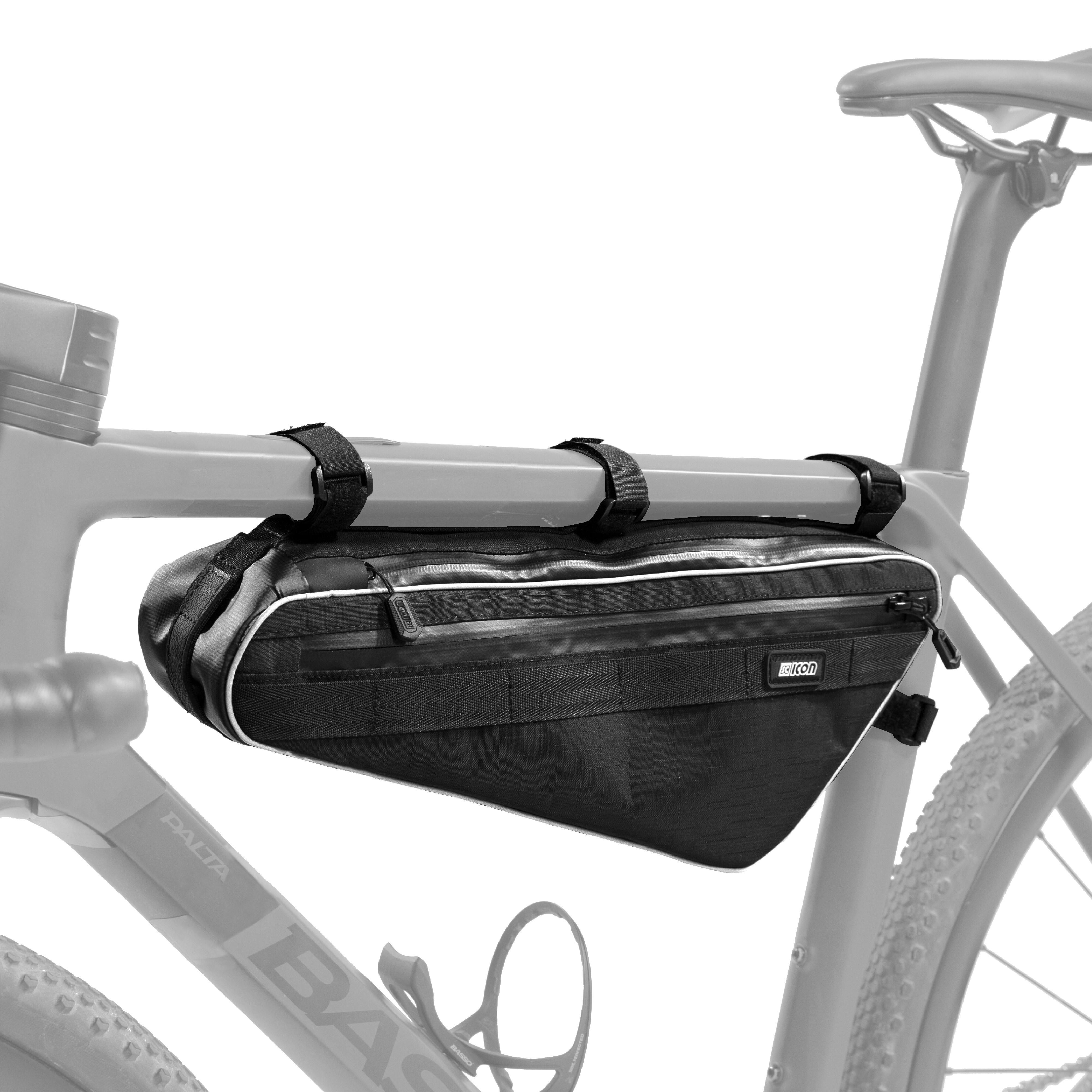 Scicon Sports - Sacoche Pour Cadre De Vélo 3l - Sacoche De Cadre - Noir - Taille Unique - Decathlon