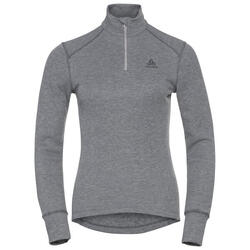 T-shirt à col montant zippé Active Warm pour femme ODLO