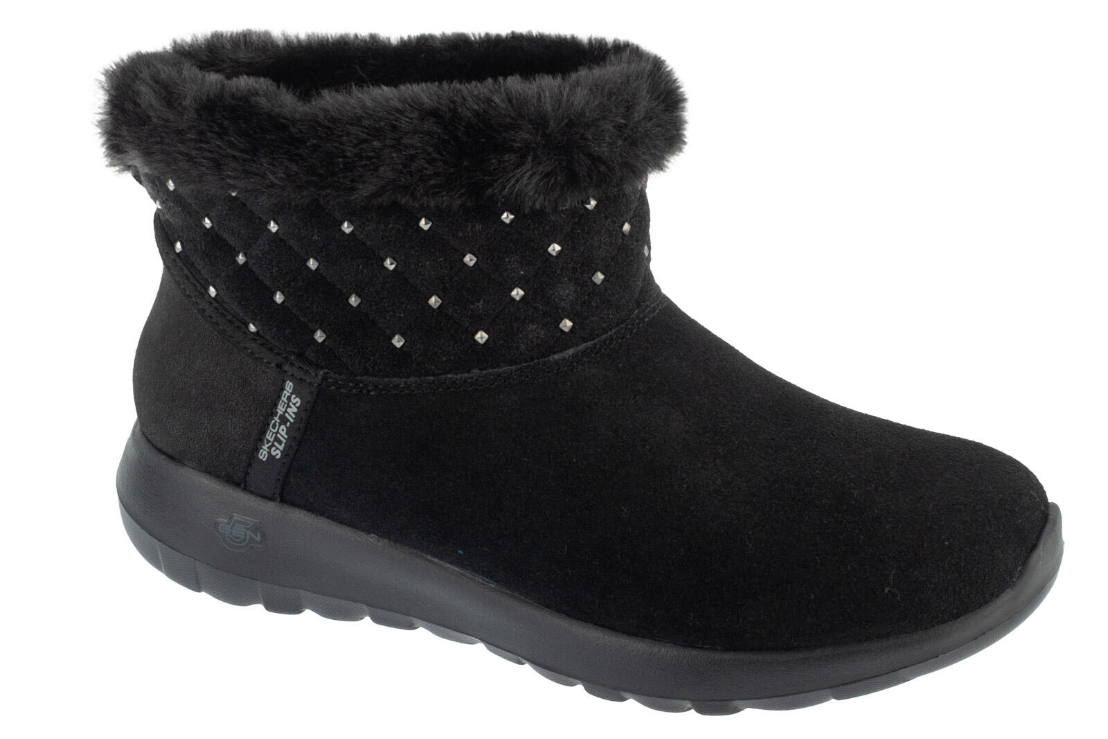 Buty zimowe damskie, Slip-Ins: On-The-Go Joy - Cozy Shimmer