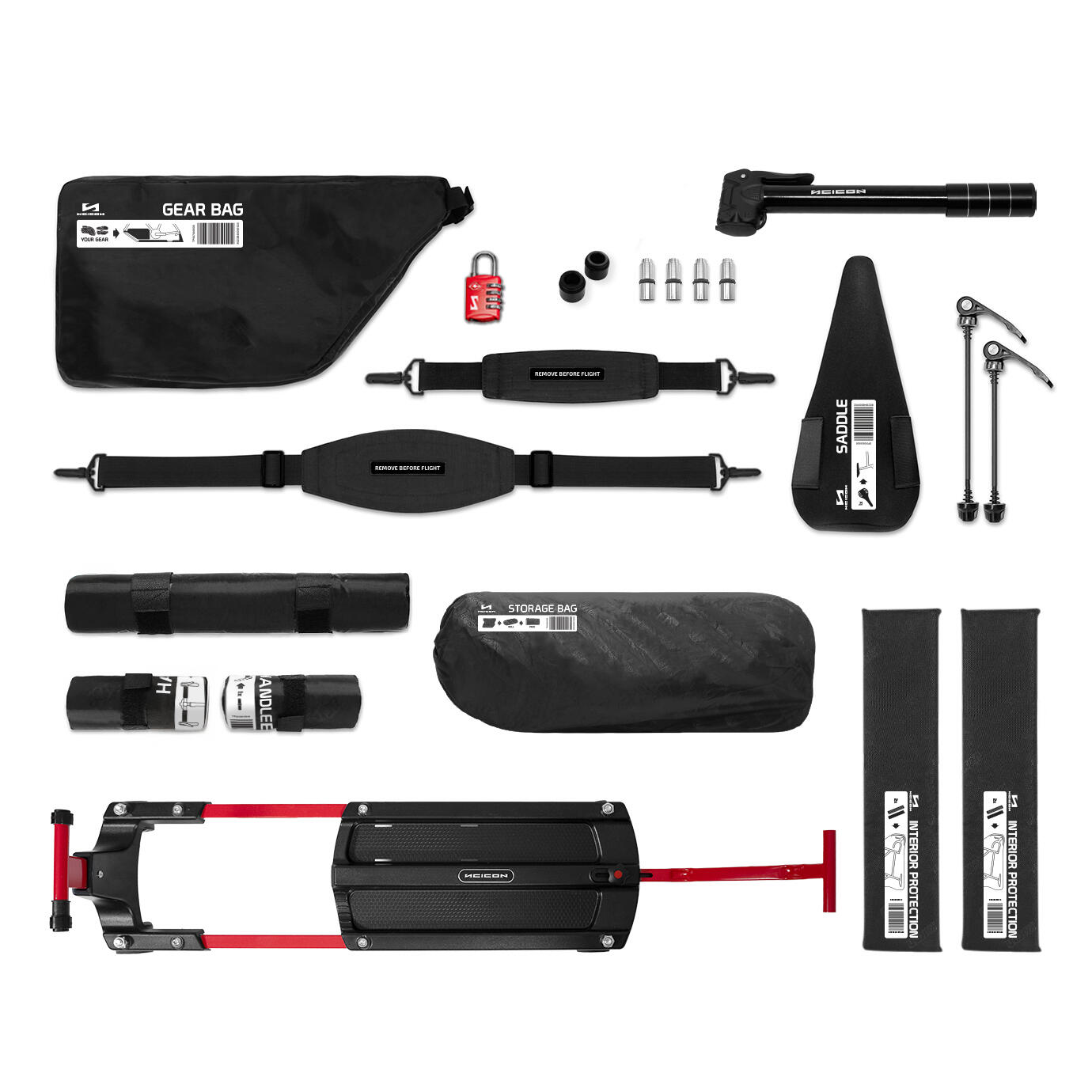 Housse à Vélo De Voyage Aerocomfort 3.1 Gravel 5/7