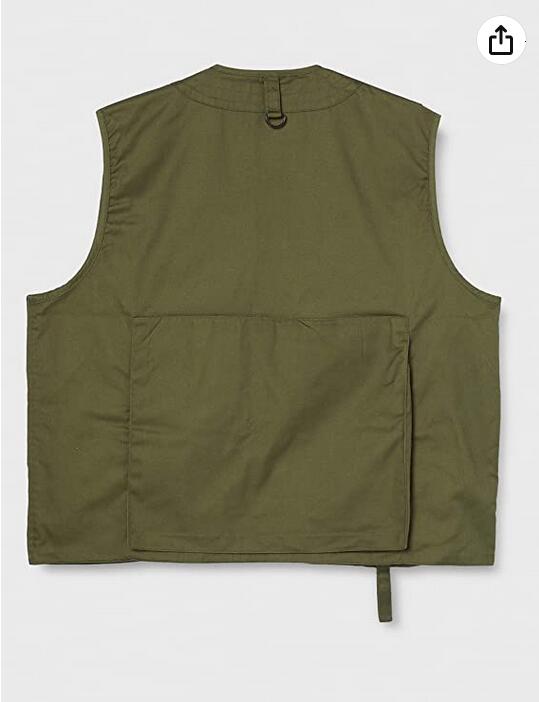 Gilet de pêche multipoches - Kaki - Mil-Tec 4/5