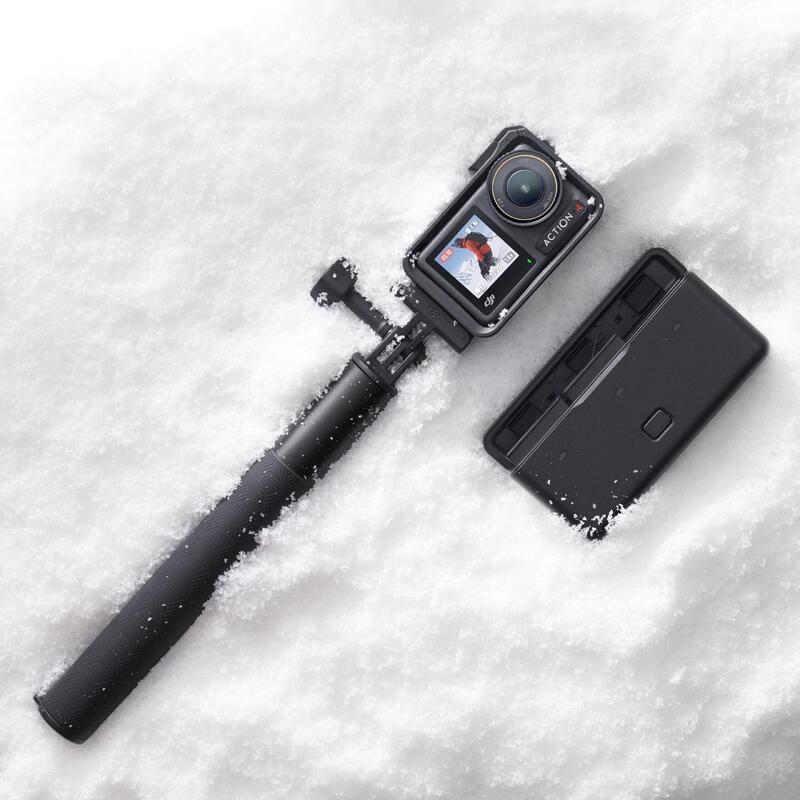 Cameră de acțiune DJI Osmo Action 4 4K Ultra HD rezistentă la apă neagră