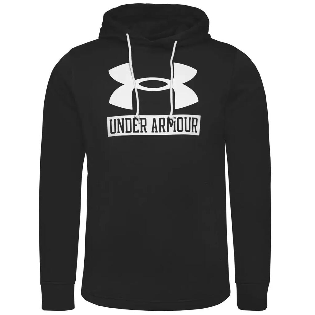 Under Armour Rival Logo Hoodie, Black, Men's