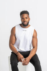 Core Scoop Débardeur T-Shirt - Fitness - Homme - Vert Sauge