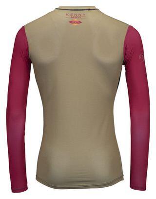 Maillot Manches Longues Femme Kenny Charger Marron / Rouge 2/5