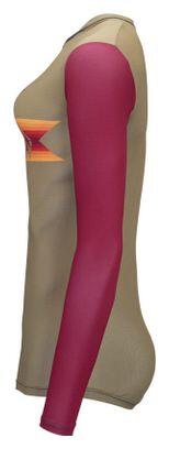 Maillot Manches Longues Femme Kenny Charger Marron / Rouge 4/5