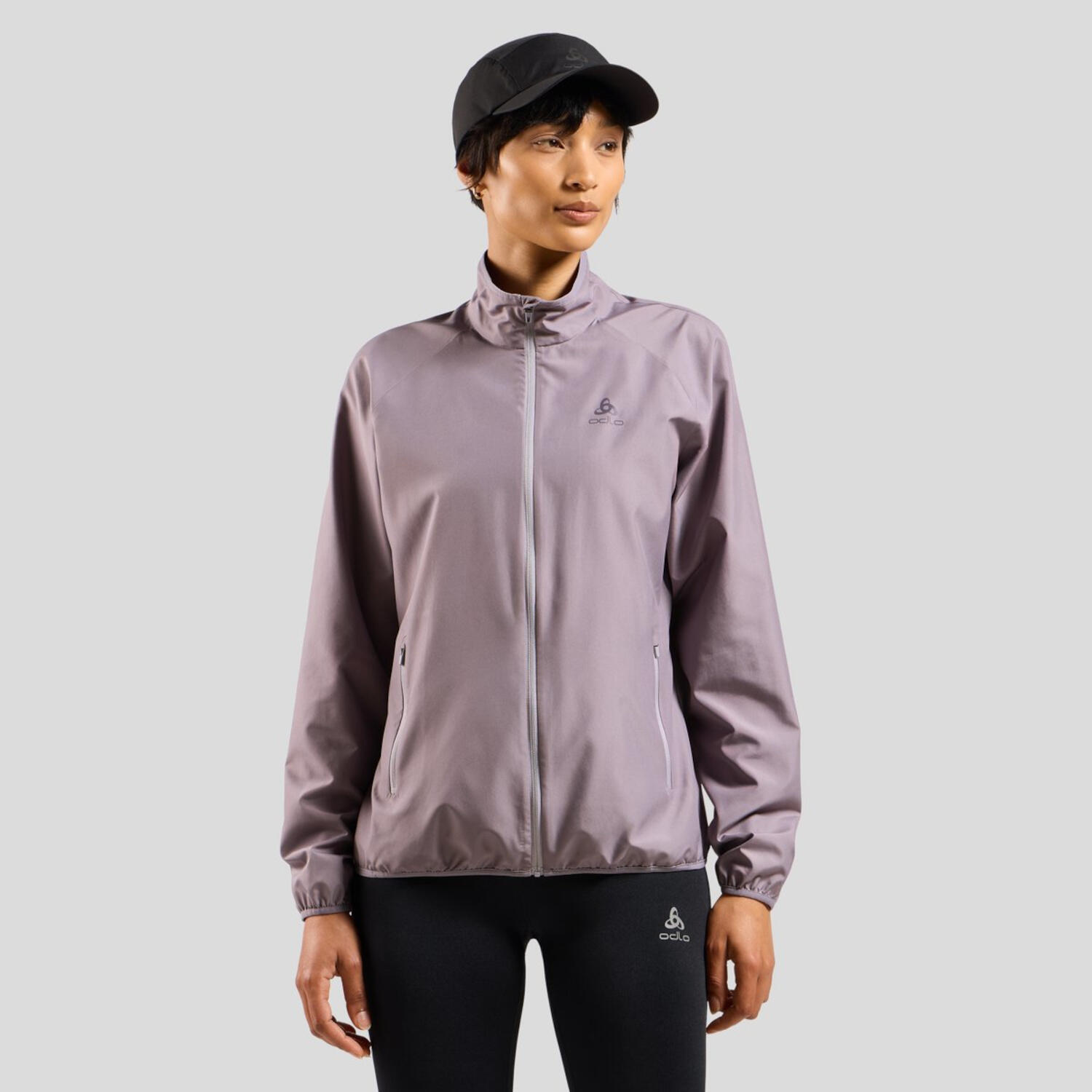 Odlo - Veste Odlo Essential Light Légère Et Respirante Pour Running - Veste - Gris - Decathlon