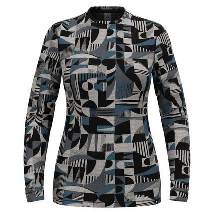 Odlo Damen Langarmshirt Base Layer Wool Heritage 112151