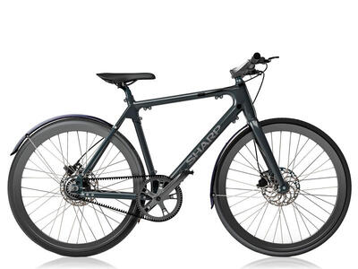 Heren ebike 7ah 1sp zilver milano