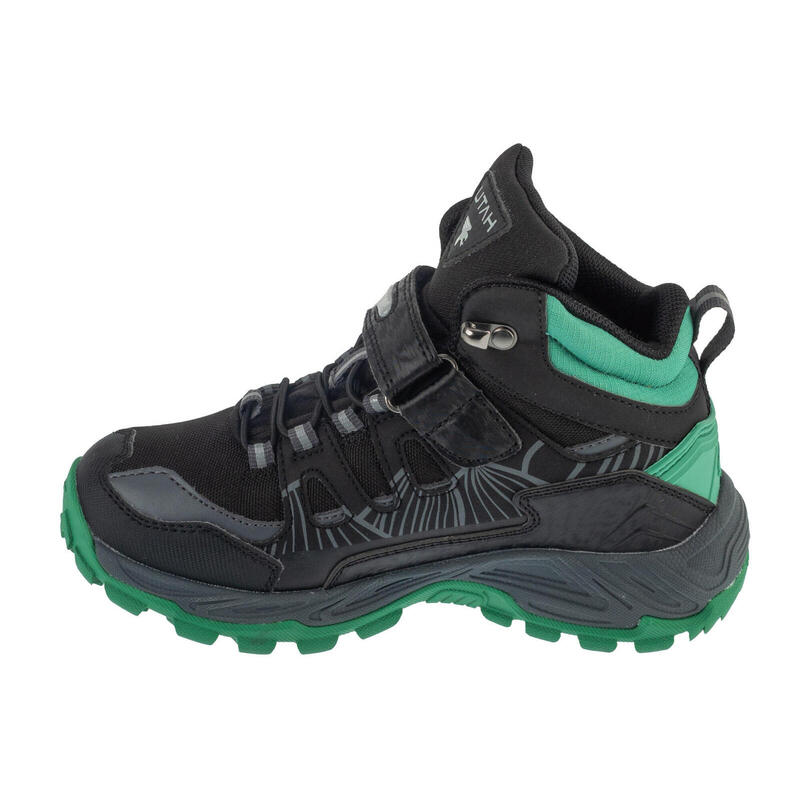 Bocanci trekking Joma Utah JR 2501 negru/verde 35