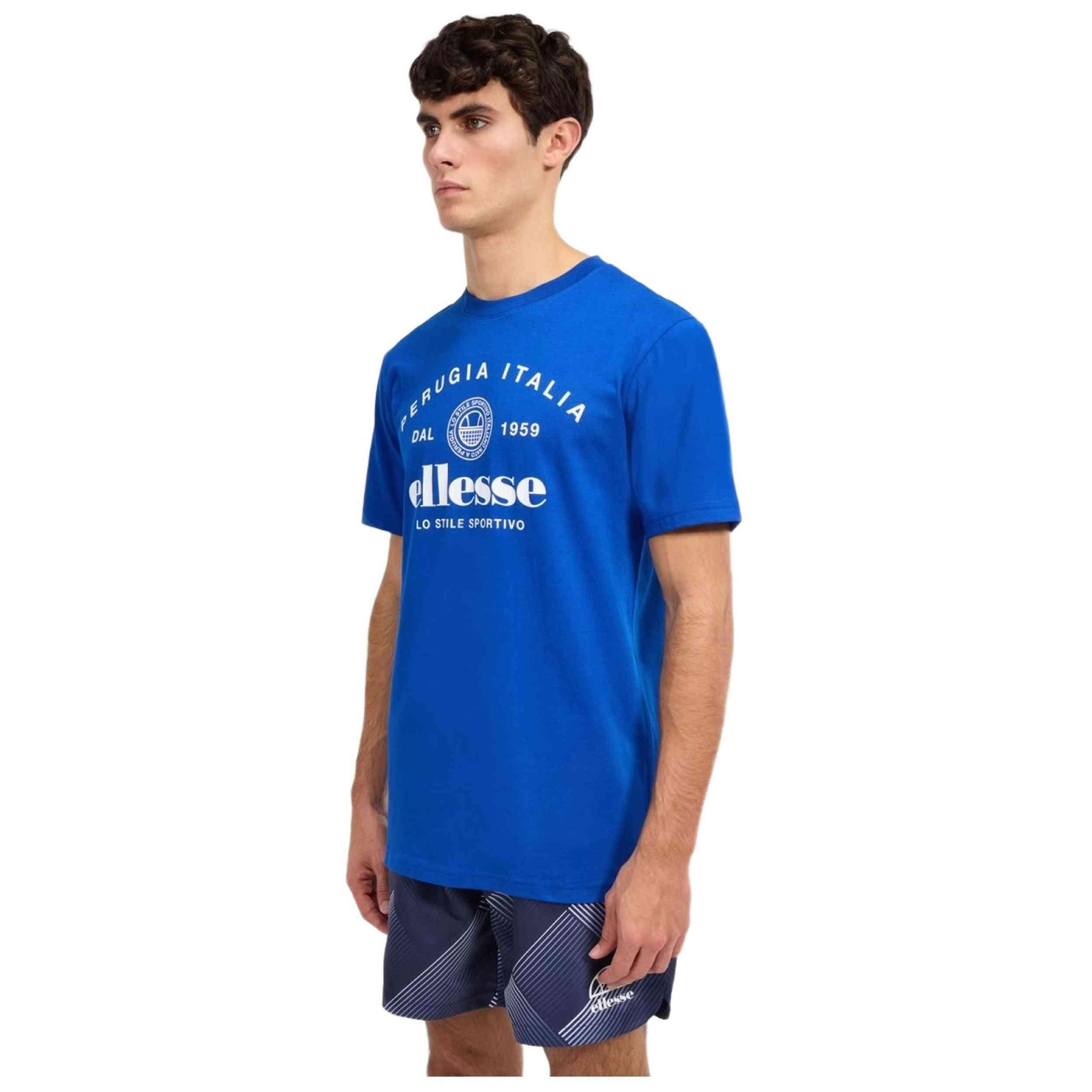 Camiseta para Homem Ellesse Pepito Branco 5/5