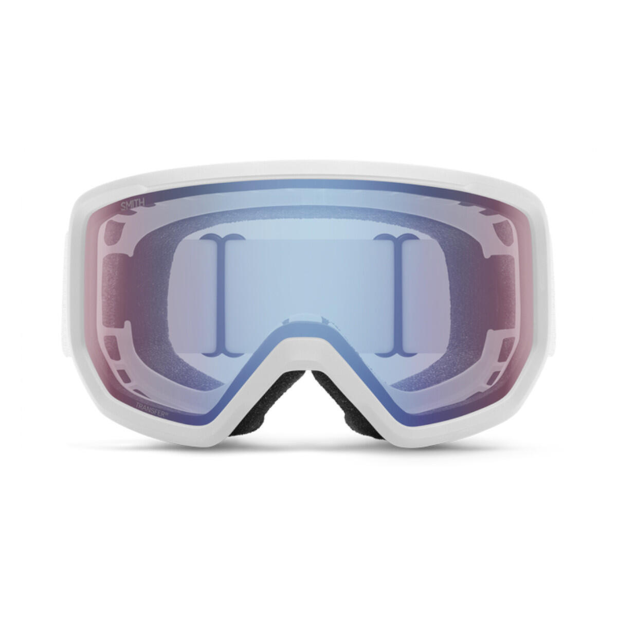 Gogle Smith Transfer White Blue Sensor Mirror Lens 2026 3/5