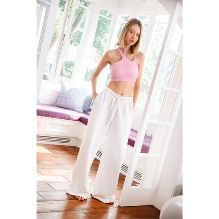 Spodnie do jogi Moonholi Ivy Sweatpants z szerokimi nogawkami