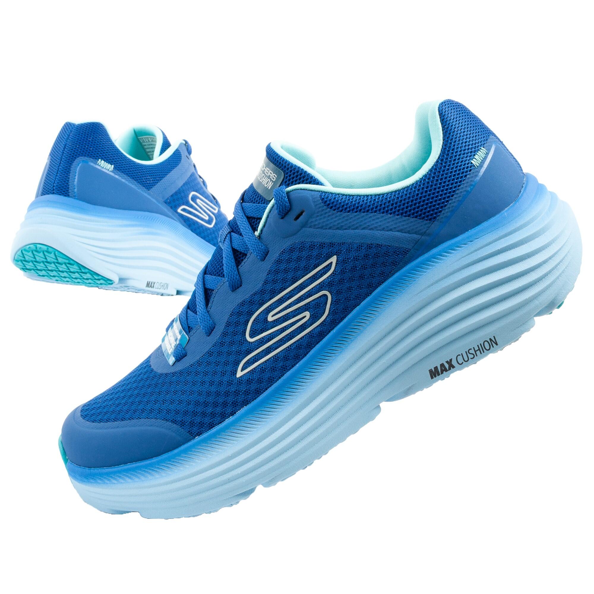 Skechers - Chaussures De Course Pour Hommes Skechers Max Cushioning - Chaussures De Sport - Bleu - Decathlon
