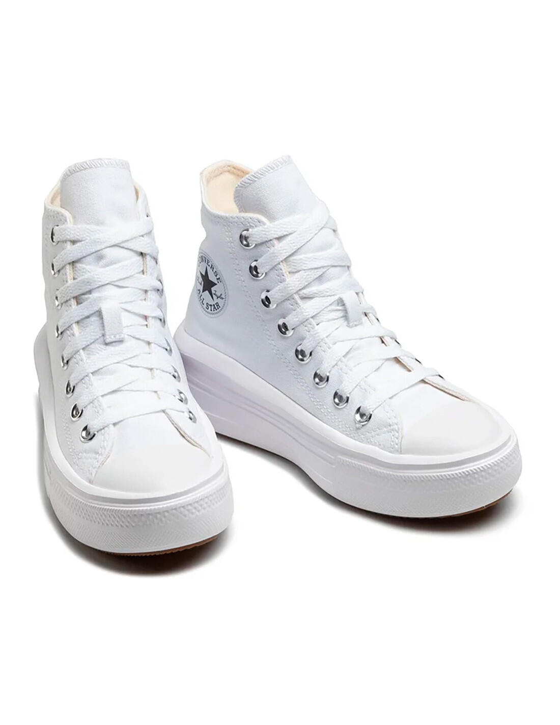 Zapatillas Converse Chuck Taylor All Star Move High Top blanco 4/6