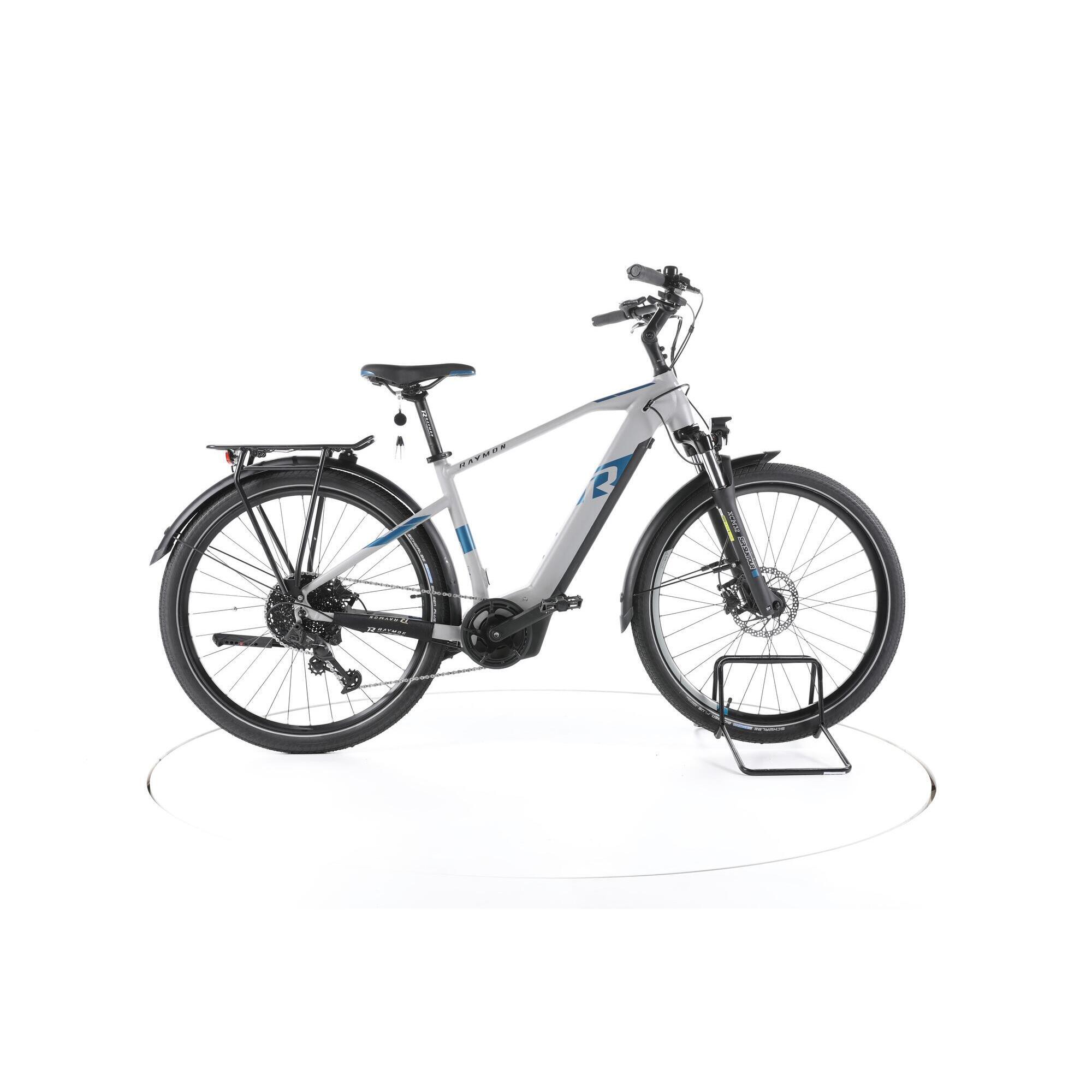 Raymon - Reconditionné - R Raymon Tourray E 5.0 Trekking Vélo Électrique - Très Bon - Vélo De Voyage - Blanc - Petit - Decathlon