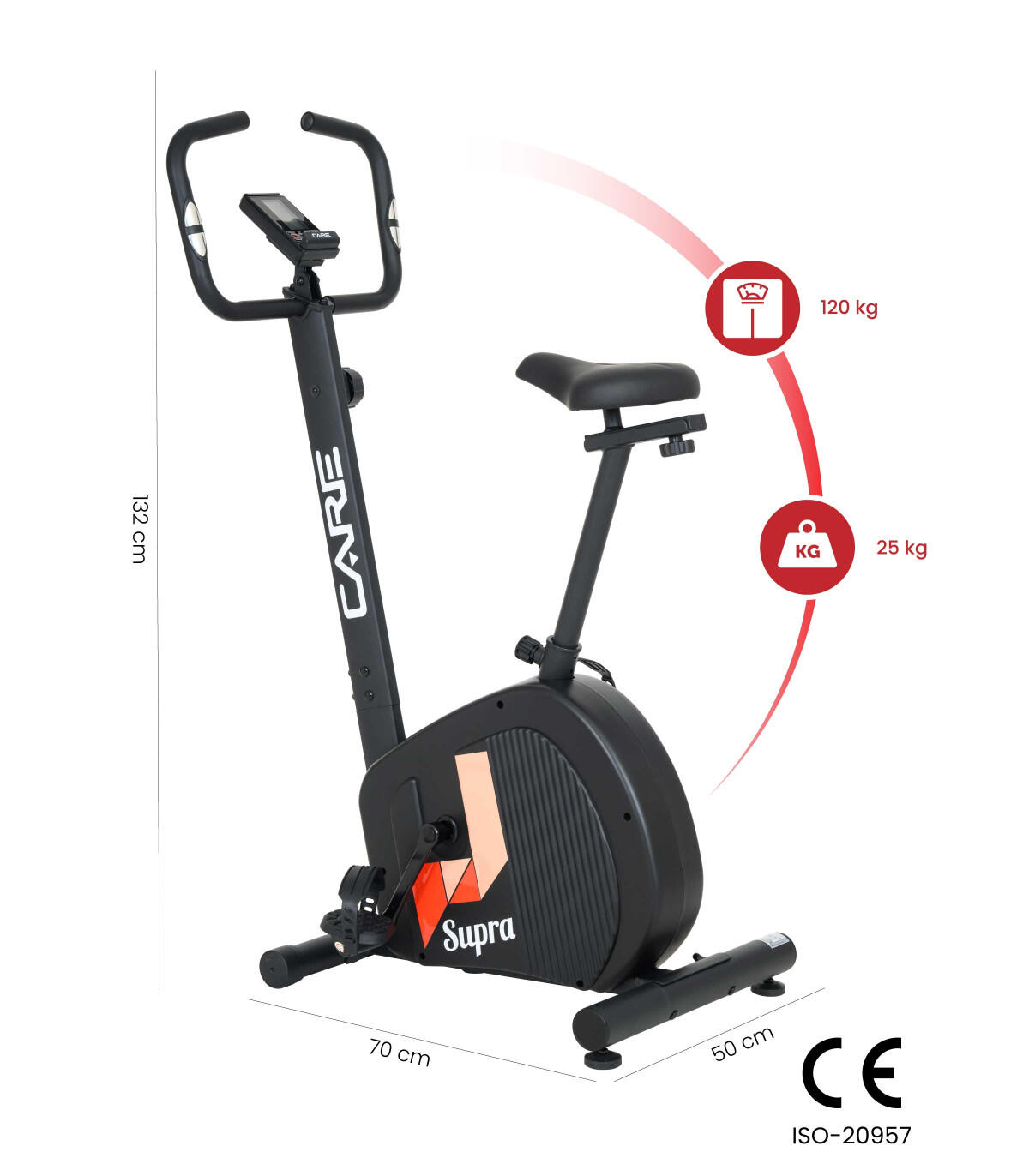 Vélo d'appartement - CARE - SUPRA 2/8