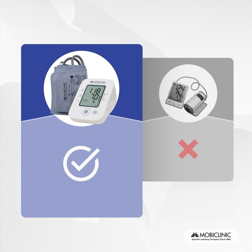 Medidor de tensão arterial digital com memória automática Tensiómetro Braçadeira 7/7