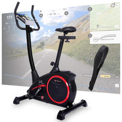 Vélo d'appartement - 9kg frein magnétique - ceinture cardiaque - AL 2S Digital
