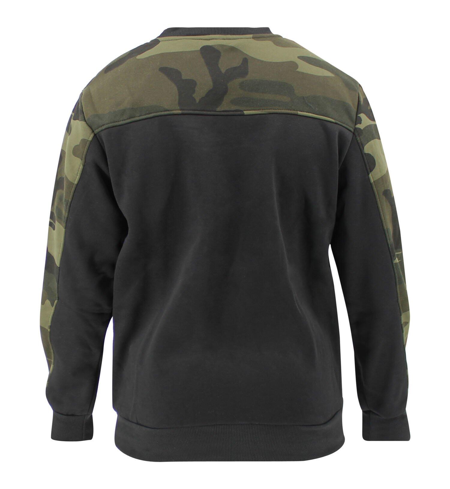 Pull/pull femme/homme Black Camo fleece 3/5