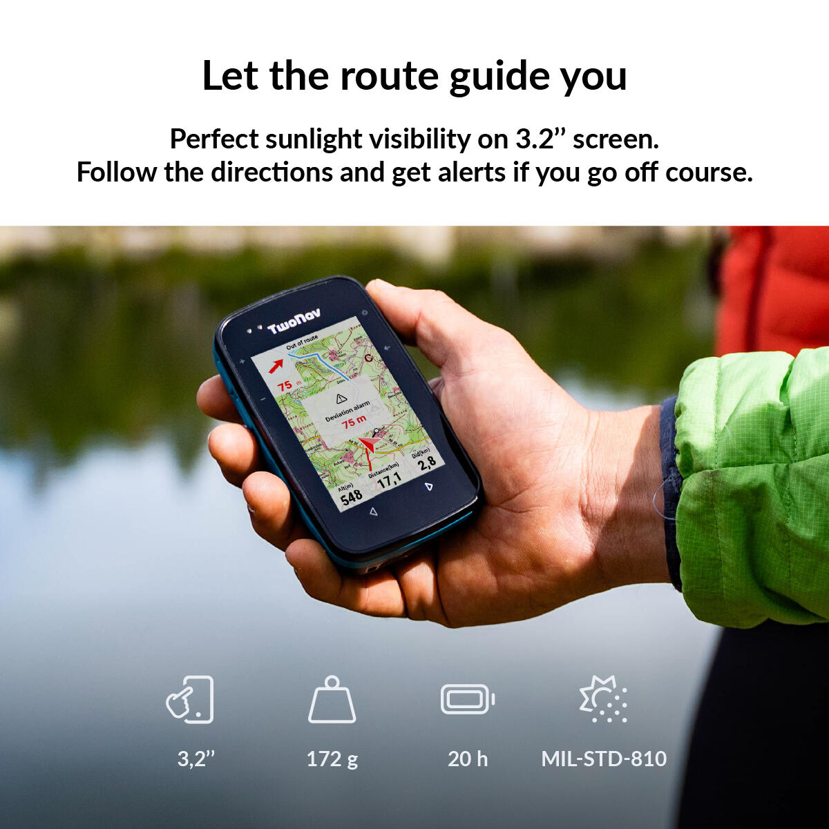 GPS Cross Plus (32 GB) TwoNav 5/7