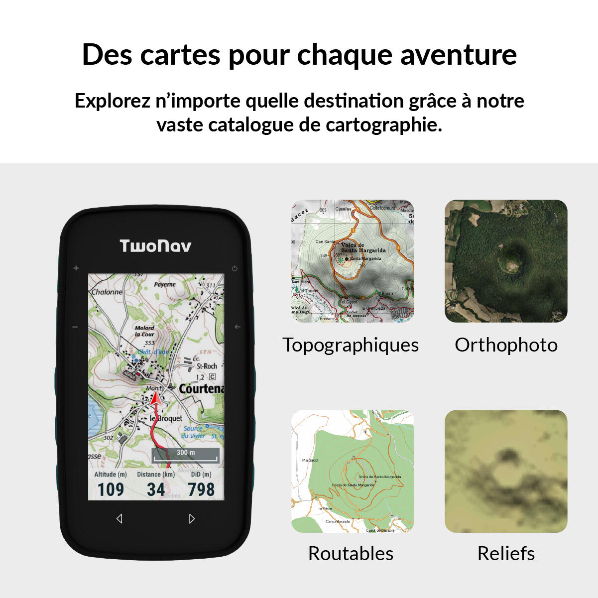 GPS Cross Plus (64 Go) + Carte France IGN Top25 TwoNav 3/7