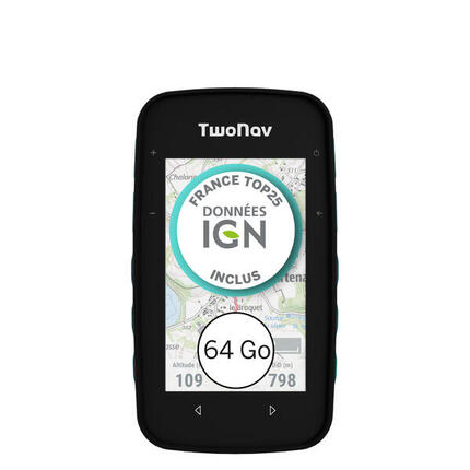 GPS Cross Plus (64 Go) + Carte France IGN Top25 TwoNav