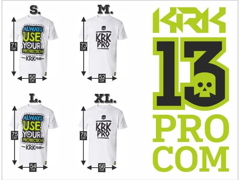 Koszulka męska do BMX, hulajnogi  KRKpro Classic t-shirt 3/3