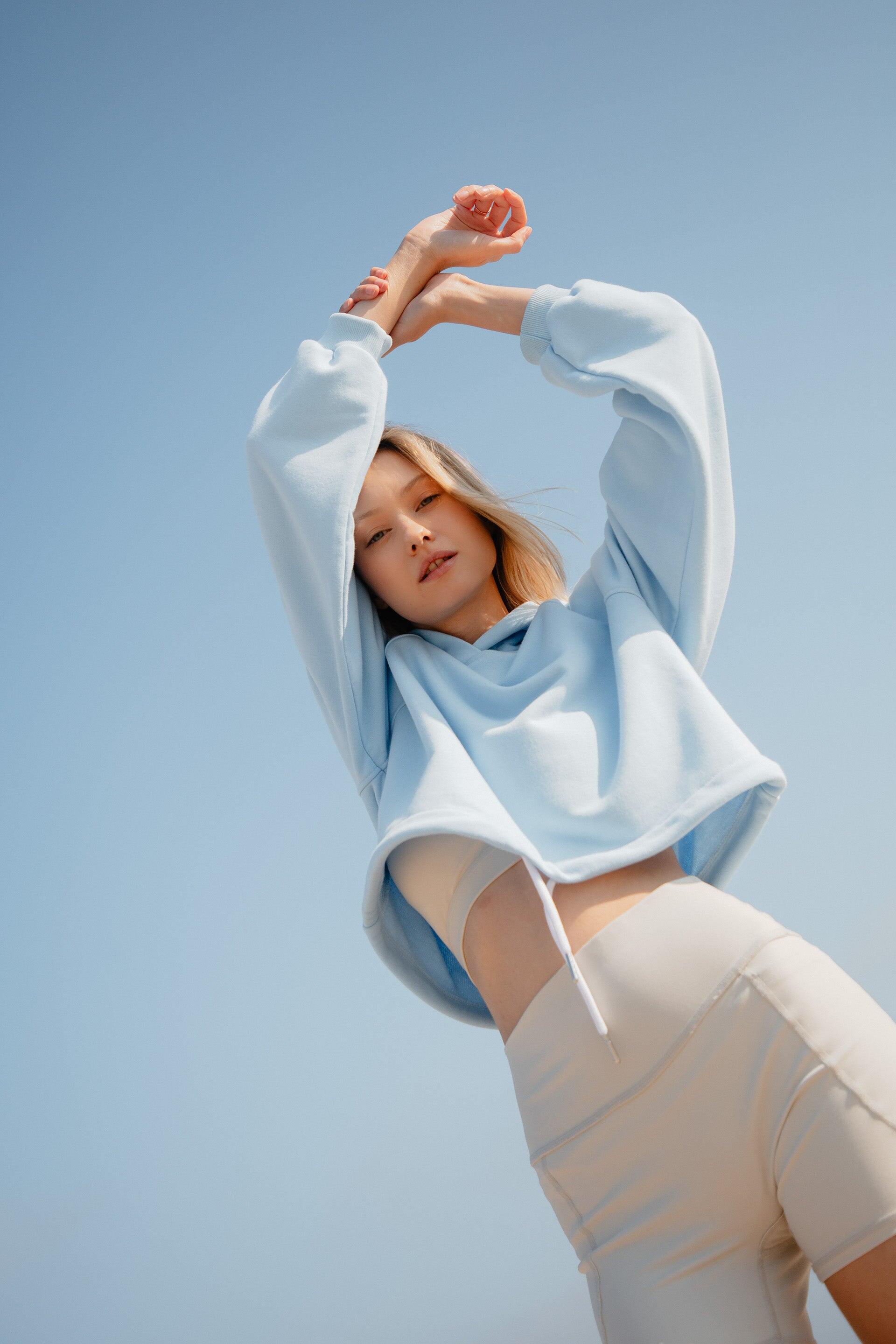 Bluza do jogi Moonholi Ivy Hoodie z kapturem