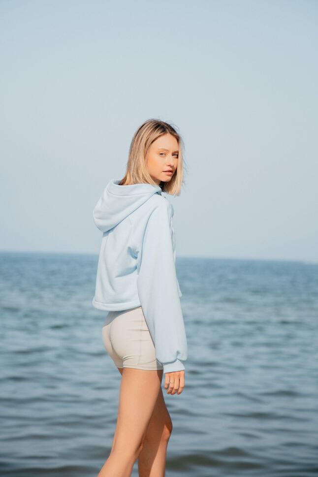 Bluza do jogi Moonholi Ivy Hoodie z kapturem