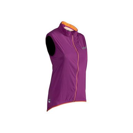 Lichtgewicht en winddicht MTB Endurance 2.0-vest voor dames Paars