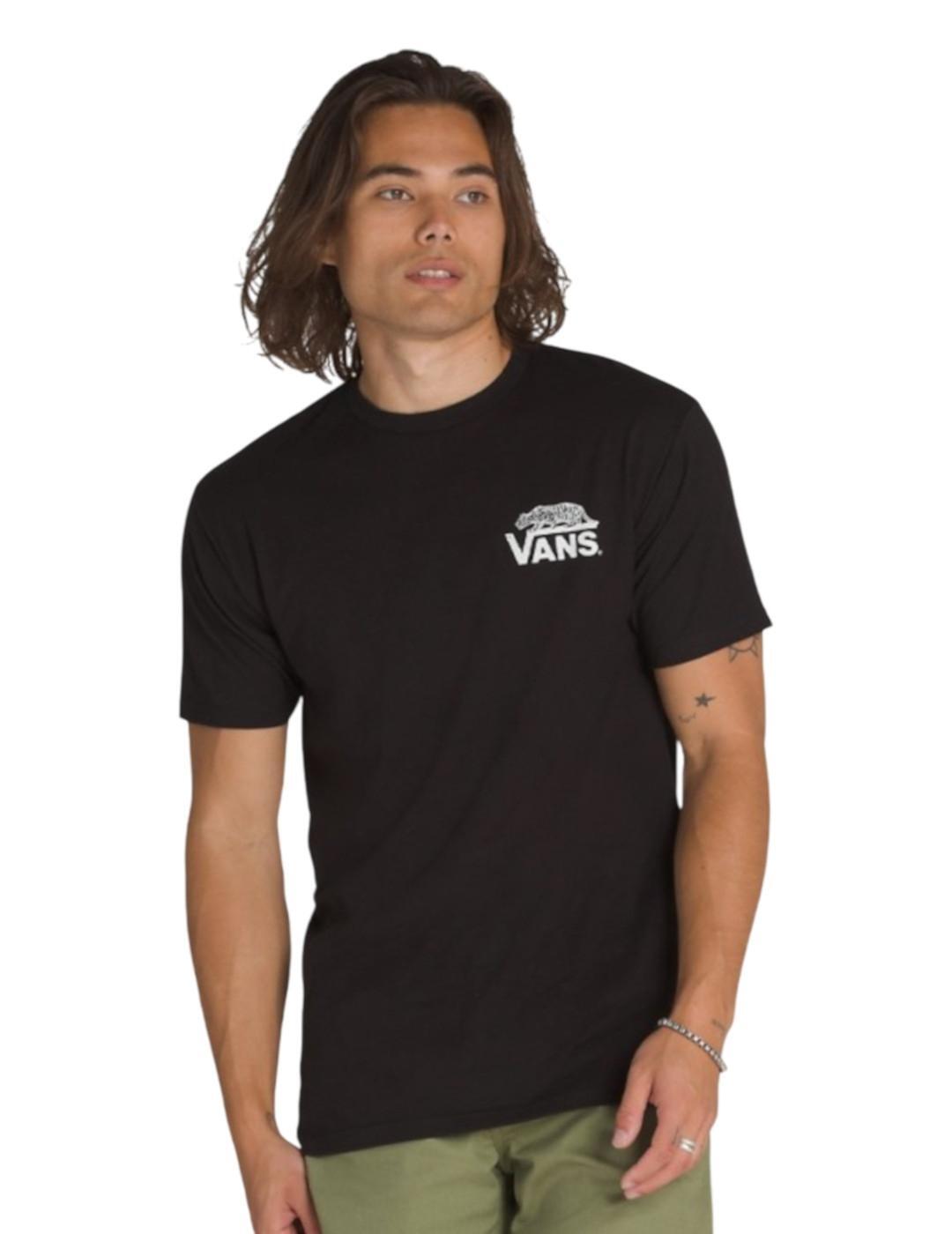 T-shirt pour homme Vans Sneaky noir 3/4