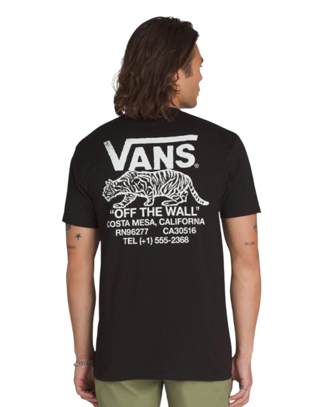 T-shirt pour homme Vans Sneaky noir 4/4