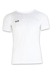 T-shirt technique TYR pour enfant - Blanc - Taille M